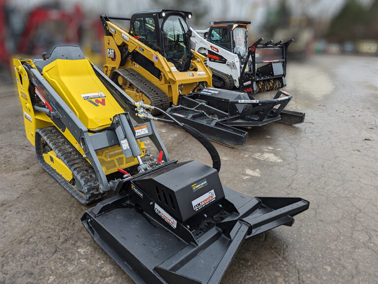 Skid Steer Loaders with Brush Cutters : Rocrents | Rochester, NY