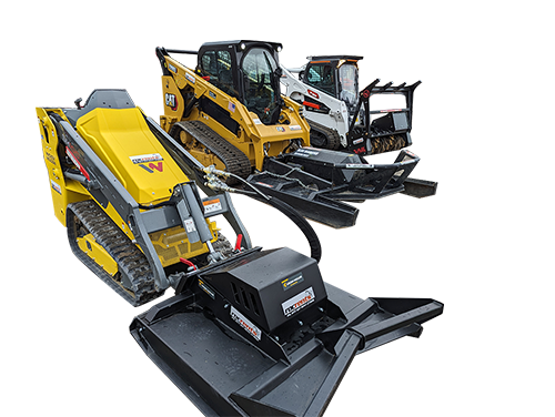 Skid Steer Loaders with Brush Cutters : Rocrents | Rochester, NY